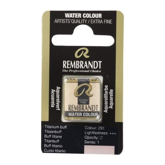 Buff titane - Aquarelles 1/2 Godet Rembrandt
