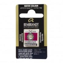 Laque de garance permanent pourpre - Aquarelles 1/2 Godet Rembrandt