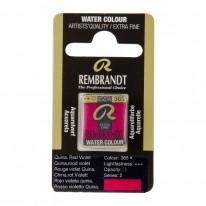 Rouge violet quinacridone - Aquarelles 1/2 Godet Rembrandt