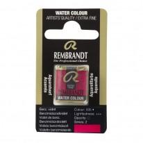 Violet de benzimidazole - Aquarelles 1/2 Godet Rembrandt