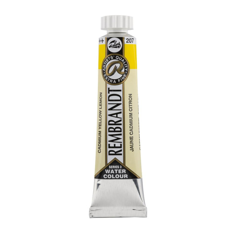 Jaune de cadmium citron - Aquarelles Tube 20 ml Rembrandt