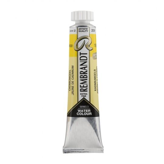 Jaune de cadmium - Aquarelles Tube 20 ml Rembrandt