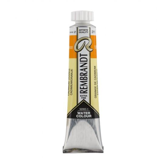 Orange de cadmium - Aquarelles Tube 20 ml Rembrandt