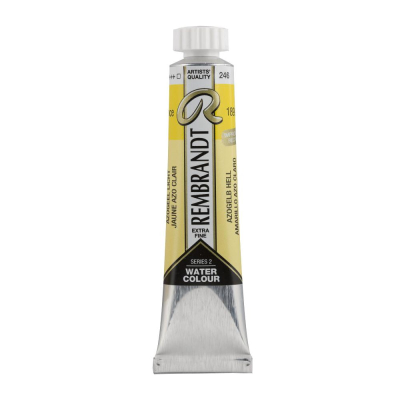 Jaune azo clair - Aquarelles Tube 20 ml Rembrandt