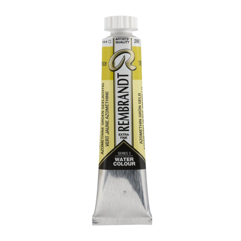 Vert jaune azo - Aquarelles Tube 20 ml Rembrandt