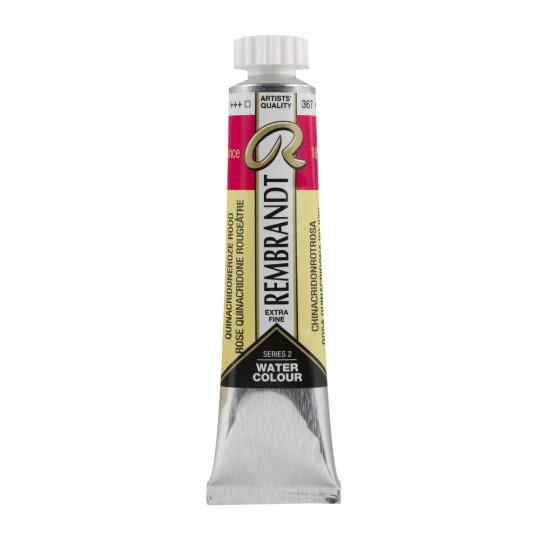 Rose quinacridone rouge - Aquarelles Tube 20 ml Rembrandt