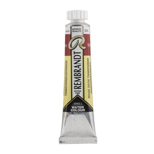 Rouge oxyde transparent - Aquarelles Tube 20 ml Rembrandt