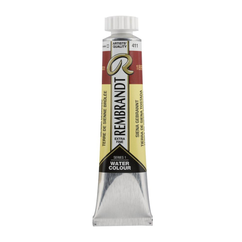 Terre de Sienne Brûlée - Aquarelles Tube 20 ml Rembrandt
