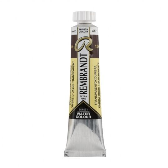 Ombre oxyde transparent - Aquarelles Tube 20 ml Rembrandt