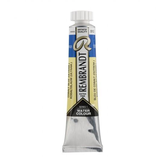 Bleu de cobalt outremer - Aquarelles Tube 20 ml Rembrandt