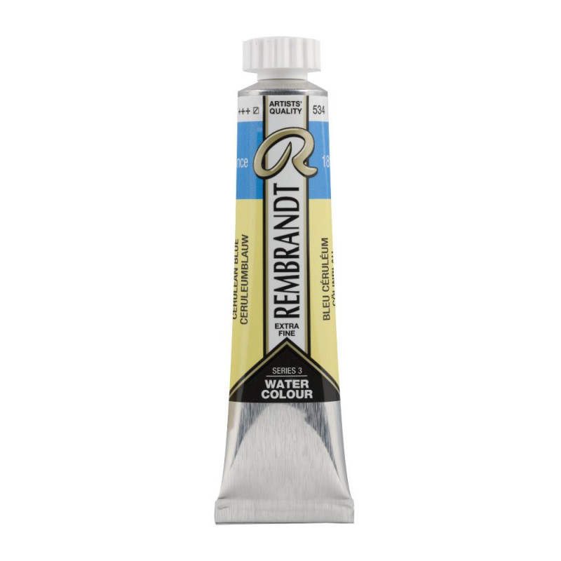 Bleu céruléum - Aquarelles Tube 20 ml Rembrandt