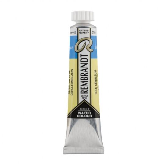 Bleu céruléum - Aquarelles Tube 20 ml Rembrandt