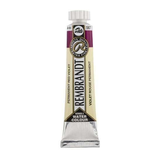 Violet rouge permanent - Aquarelles Tube 20 ml Rembrandt