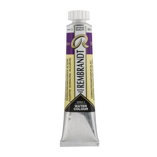 Pourpre bleu quinacridone - Aquarelles Tube 20 ml Rembrandt