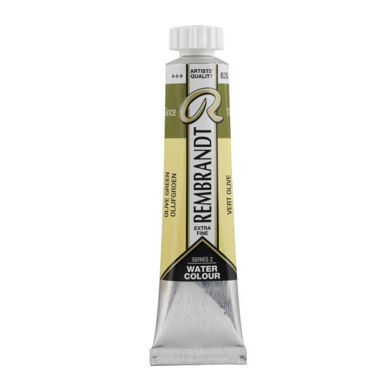 Vert olive - Aquarelles Tube 20 ml Rembrandt