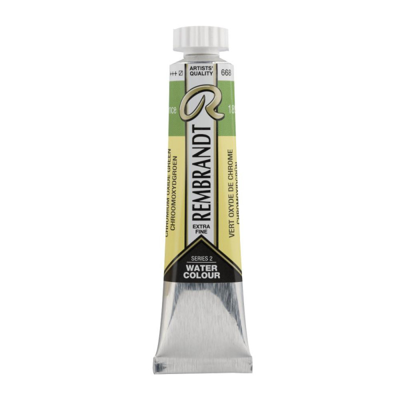 Vert oxyde de chrome - Aquarelles Tube 20 ml Rembrandt