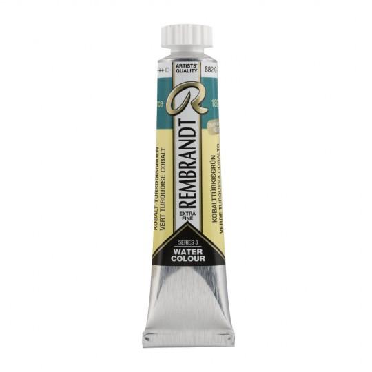 Vert de cobalt turquoise - Aquarelles Tube 20 ml Rembrandt
