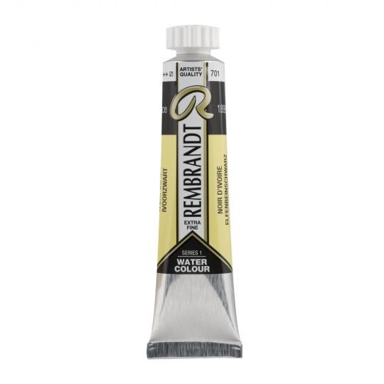 Noir d'ivoire - Aquarelles Tube 20 ml Rembrandt