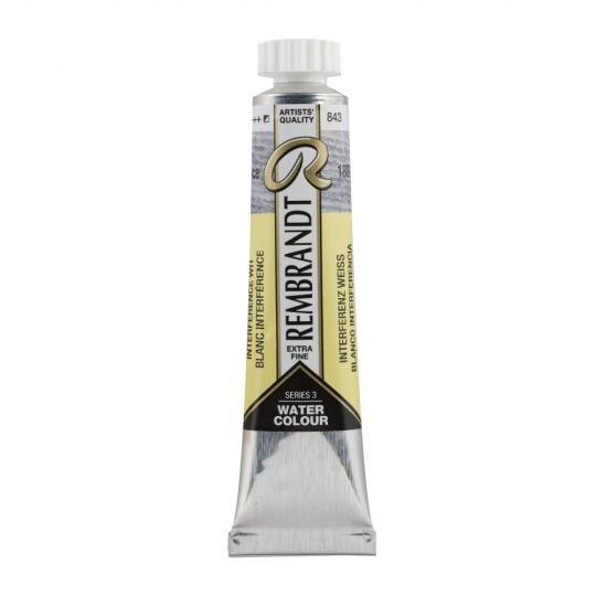 Blanc interférence - Aquarelles Tube 20 ml Rembrandt