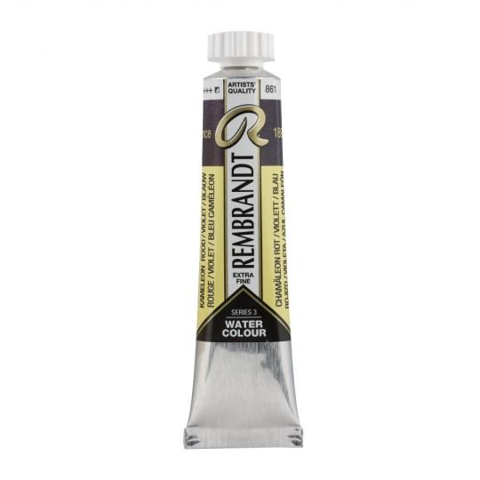 Caméléon rouge violet bleu - Aquarelles Tube 20 ml Rembrandt