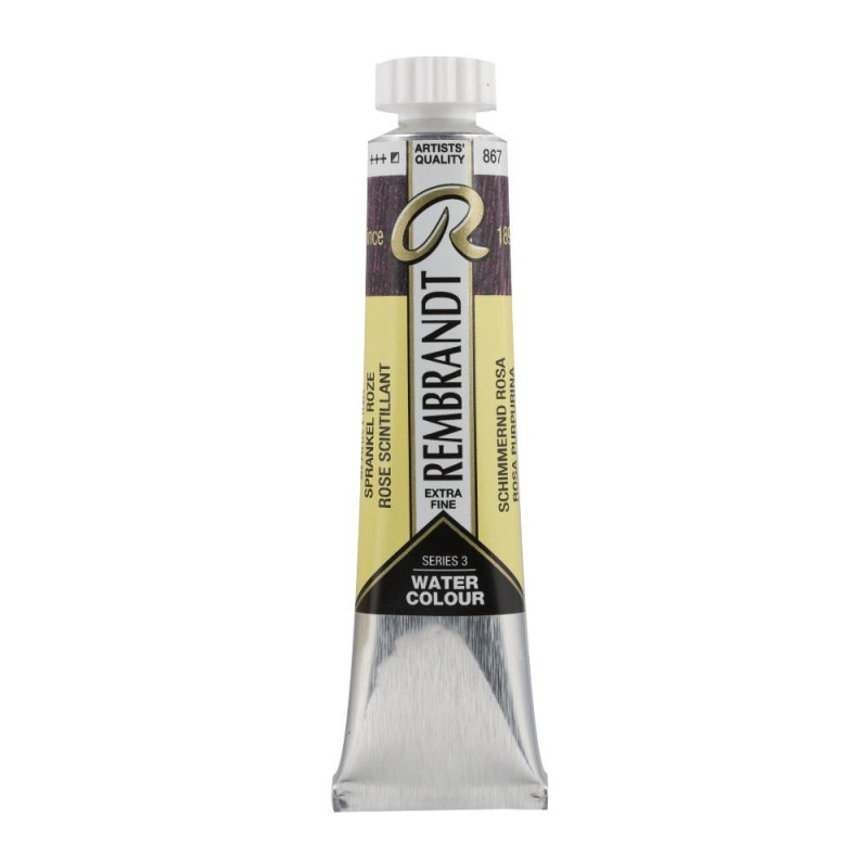 Rose scintillant - Aquarelles Tube 20 ml Rembrandt