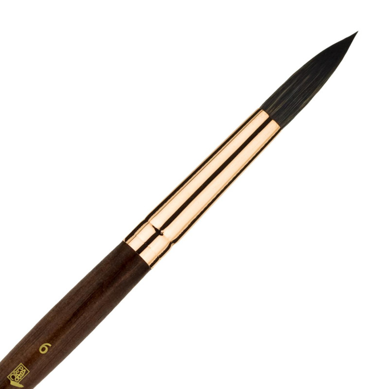 Pinceau rond petit gris synthétique Princeton Neptune n°6