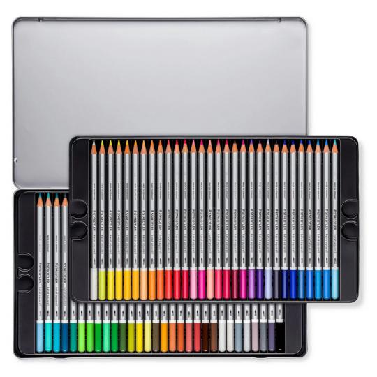Boîte métal 60 crayons Karat Staedtler *