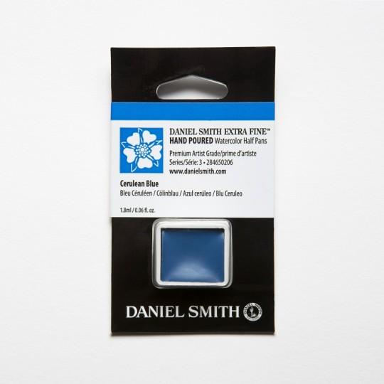 Bleu céruléum - aquarelle extra-fine ½ godet Daniel Smith