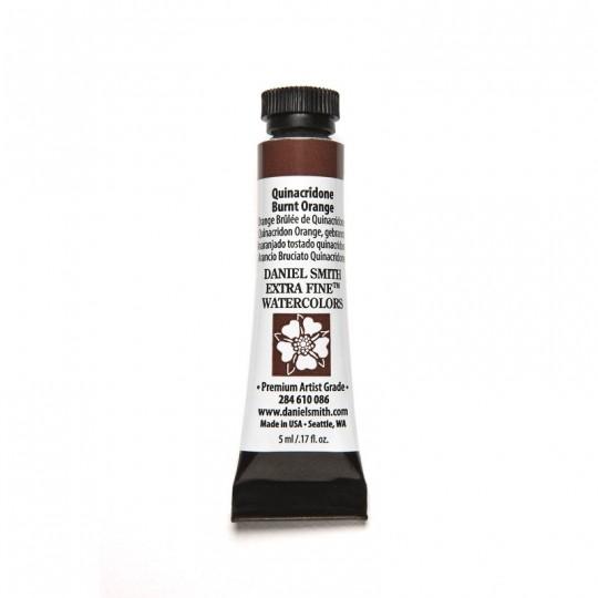 Orange brûlé quinacridone - aquarelle extra-fine Tube 5 ml Daniel Smith
