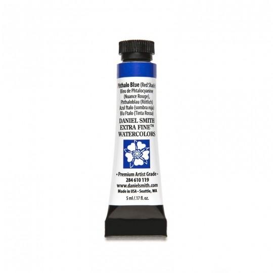 Bleu phtalo nuance rouge - aquarelle extra-fine Tube 5 ml Daniel Smith
