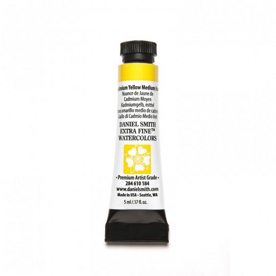 Nuance jaune de cadmium moyen - aquarelle extra-fine Tube 5 ml Daniel Smith