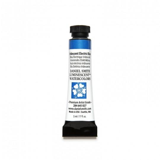 Bleu électrique iridescent - aquarelle extra-fine Tube 5 ml Daniel Smith