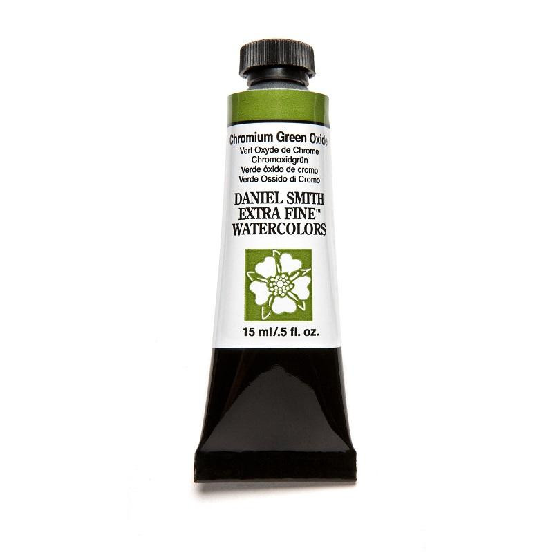 Vert oxyde de chrome - aquarelle extra-fine Tube 15 ml Daniel Smith