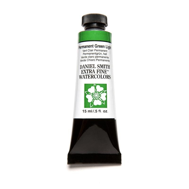 Vert permanent clair - aquarelle extra-fine Tube 15 ml Daniel Smith