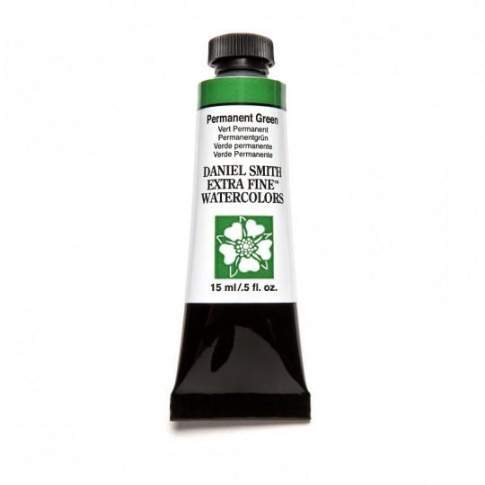 Vert permanent - aquarelle extra-fine Tube 15 ml Daniel Smith