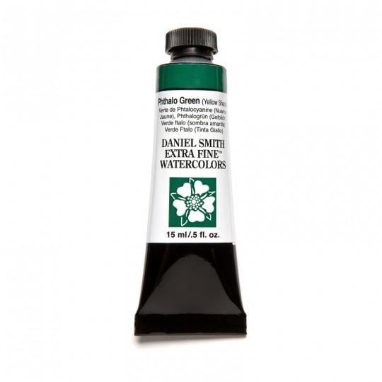 Vert de phtalo nuance jaune - aquarelle extra-fine Tube 15 ml Daniel Smith
