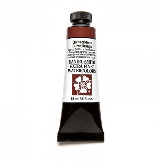 Orange brûlé quinacridone - aquarelle extra-fine Tube 15 ml Daniel Smith
