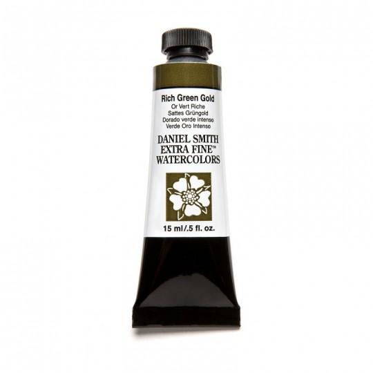 Or vert riche - aquarelle extra-fine Tube 15 ml Daniel Smith