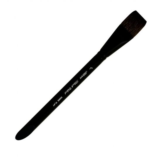 Pinceau plat Black Velvet série 3008S Silver n°1-1/4''