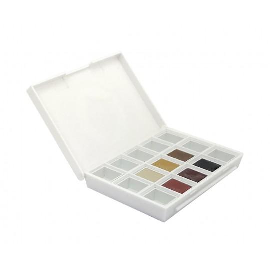 Coffret de voyage Earth de 6 ½ godets d'aquarelle extra-fine Daniel Smith