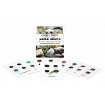 Carte échantillon couleurs réelles 36 couleurs Mineral marvels Daniel Smith fait à la main