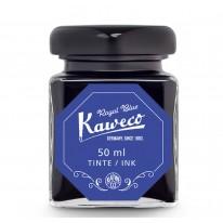 Flacon 50ml d'encre premium Kaweco Bleu royal