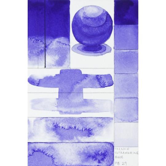 Bleu violet outremer  Aquarelle Tube 11ml QoR