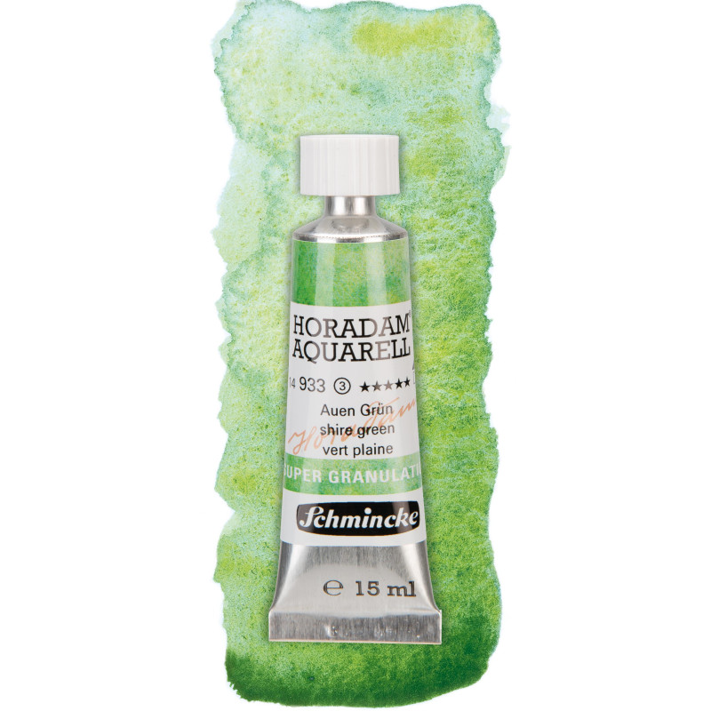 Plaine vert - aquarelle super-granuleuse Tube 15 ml Schmincke Horadam