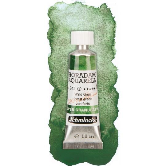 Forêt vert - aquarelle super-granuleuse Tube 15 ml Schmincke Horadam