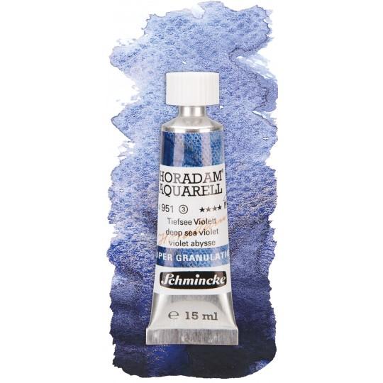 Abysse violet - aquarelle super-granuleuse Tube 15 ml Schmincke Horadam