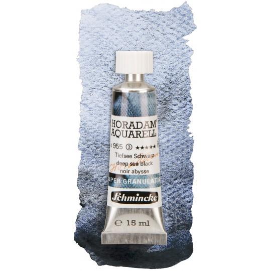 Abysse noir - aquarelle super-granuleuse Tube 15 ml Schmincke Horadam