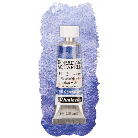 Galaxie violet - aquarelle super-granuleuse Tube 15 ml Schmincke Horadam