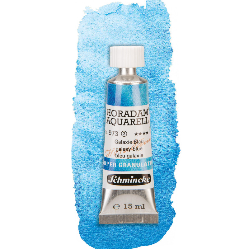 Galaxy bleu - aquarelle super-granuleuse Tube 15 ml Schmincke Horadam