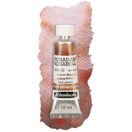 Galaxie brun - aquarelle super-granuleuse Tube 15 ml Schmincke Horadam
